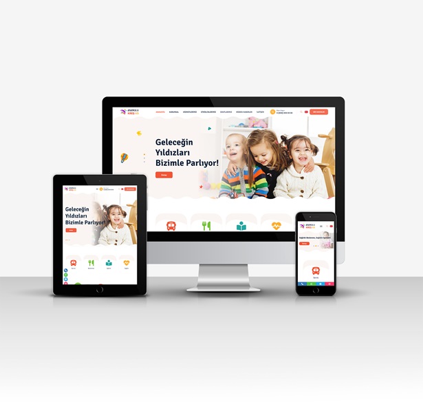 Anaokulu & Kreş Web Sitesi Çözümü