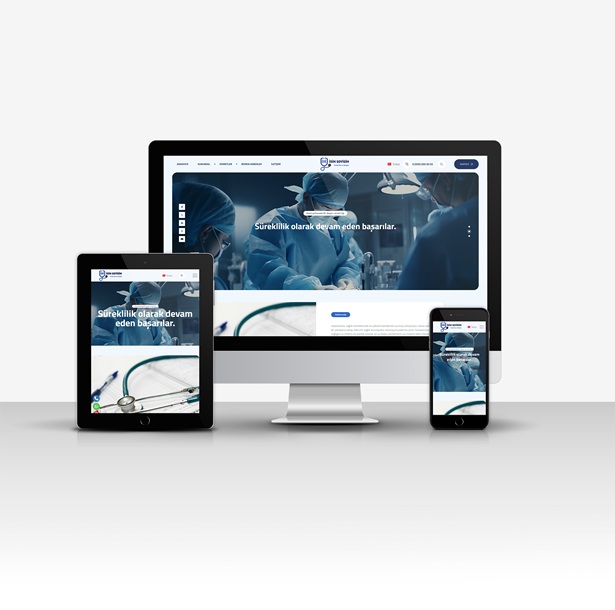 Medikal & Eczane Web Sitesi Çözümü