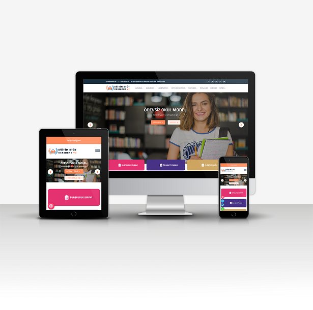 Eğitim Kurumu Web Sitesi Çözümü