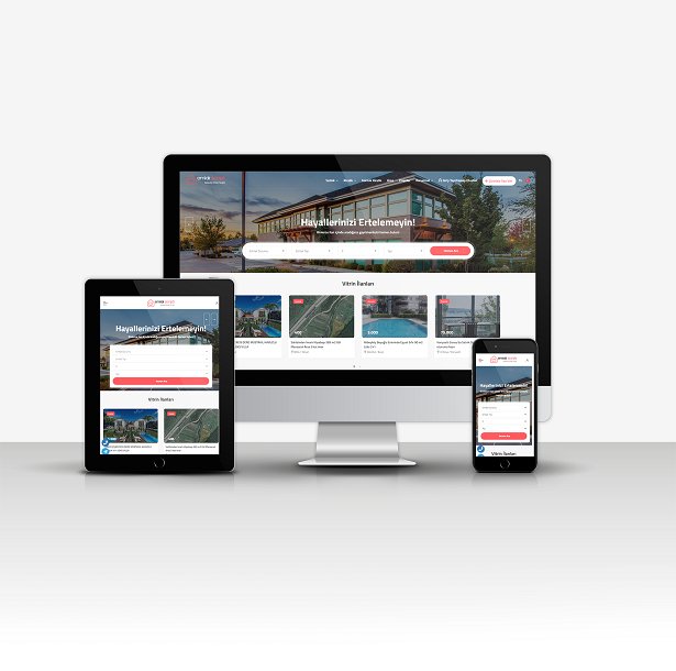 Emlak & Gayrimenkul Web Sitesi Çözümü