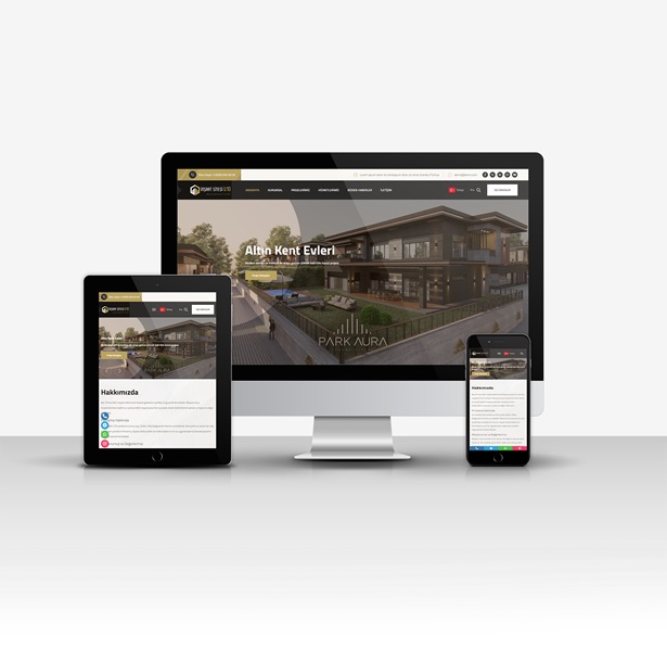 İnşaat & Yapı Firması Web Sitesi Çözümü