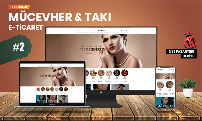 Mücevherat & Takı E-Ticaret Sistemi