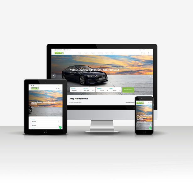 Rent A Car Web Sitesi Çözümü