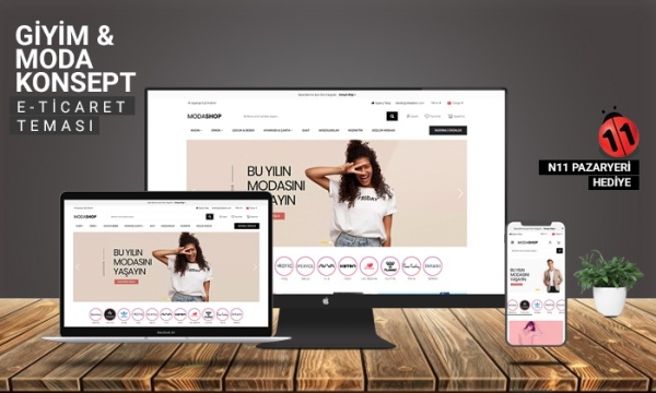 Giyim & Moda E-ticaret Sitesi V1