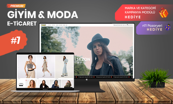 Giyim & Moda E-ticaret Sitesi V7