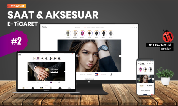 Saat & Aksesuar E-Ticaret Sitesi V2