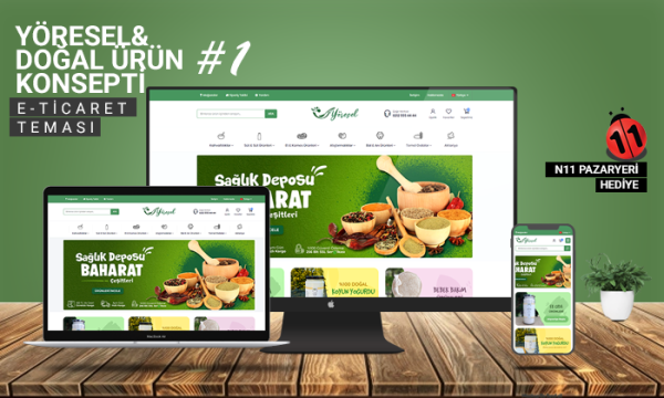Yöresel & Doğal Ürün E-Ticaret Sitesi V1