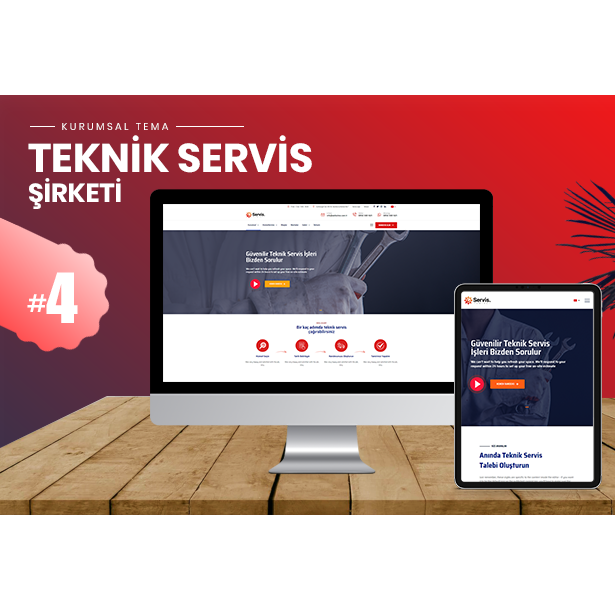 Teknik Servis Sitesi V4