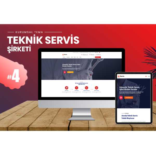 Teknik Servis Sitesi V4