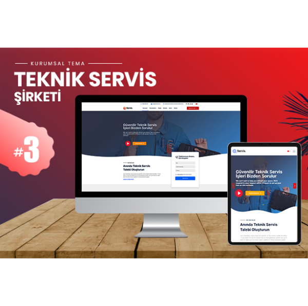 Teknik Servis Sitesi V3
